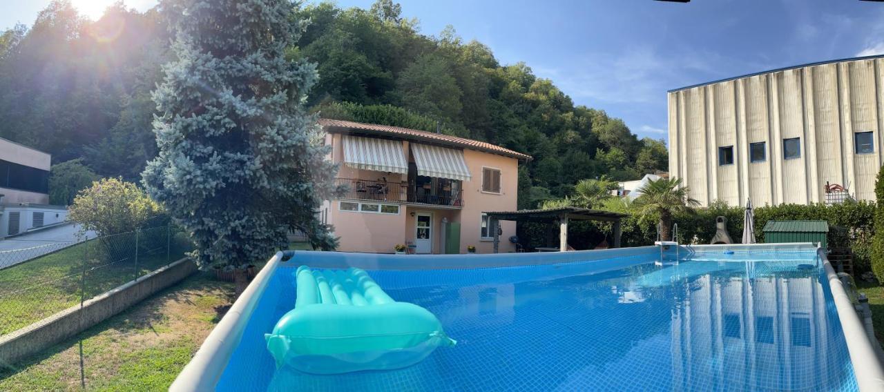 Casa Stefania Con Giardino A Lugano Hotel Grancia Ngoại thất bức ảnh